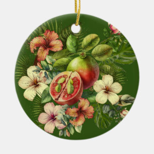 Oma Manuelas Guavas Keramik Ornament
