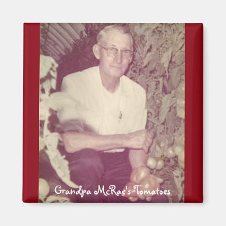 Oma McRae's Tomaten Magnet