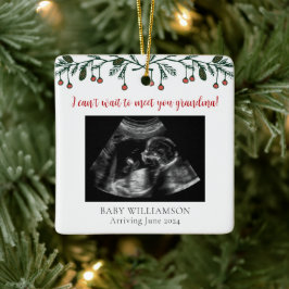 Oma MerChristmas Ultrasound Foto Keramikornament