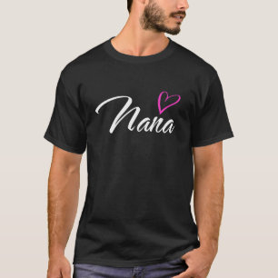 Oma mit rosa Herz Lustige Tante Oma Mutter Geschen T-Shirt