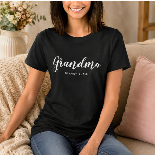 Oma Moderne Mama Kinder nennen Großmutter-Tag T-Shirt