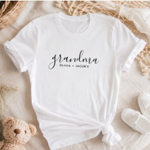 Oma| Moderne Mama Kinder nennen Großmutter-Tag