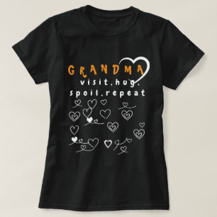 Oma-Modus: Besuch, Umarmung, Gelöbnis, Wiederholun T-Shirt