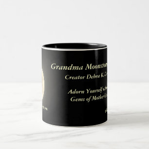 Oma Moonstone Juwelier-Tasse Zweifarbige Tasse
