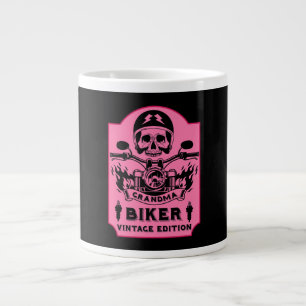 Oma Motorbike Rider Jumbo-Tasse