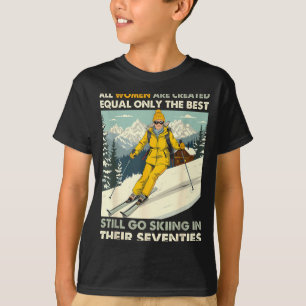 Oma Mutter fährt immer noch Ski in den Siebzigern T-Shirt