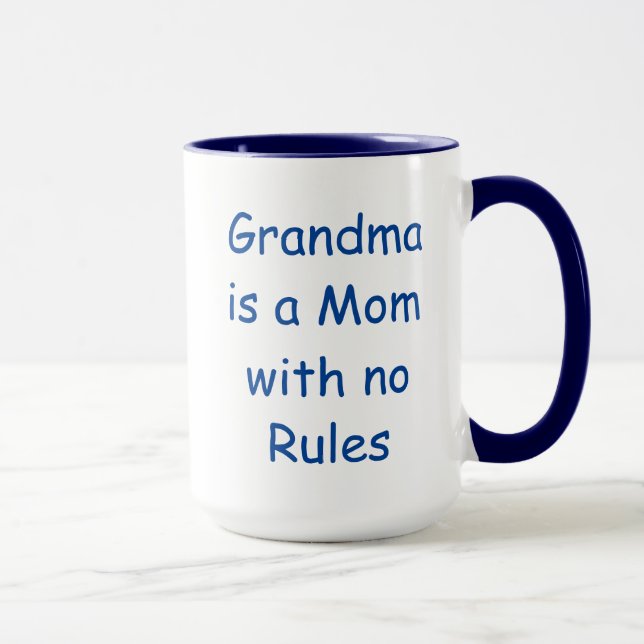 Oma Oma Coffee Tee Cup Tasse (Rechts)