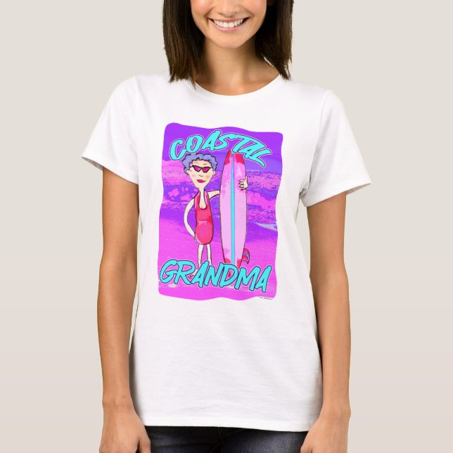 Oma Oma Epic Trend Fun Cartoon T-Shirt (Vorderseite)