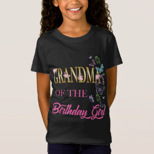Oma One First Birthday Matching Family Butterf T-Shirt
