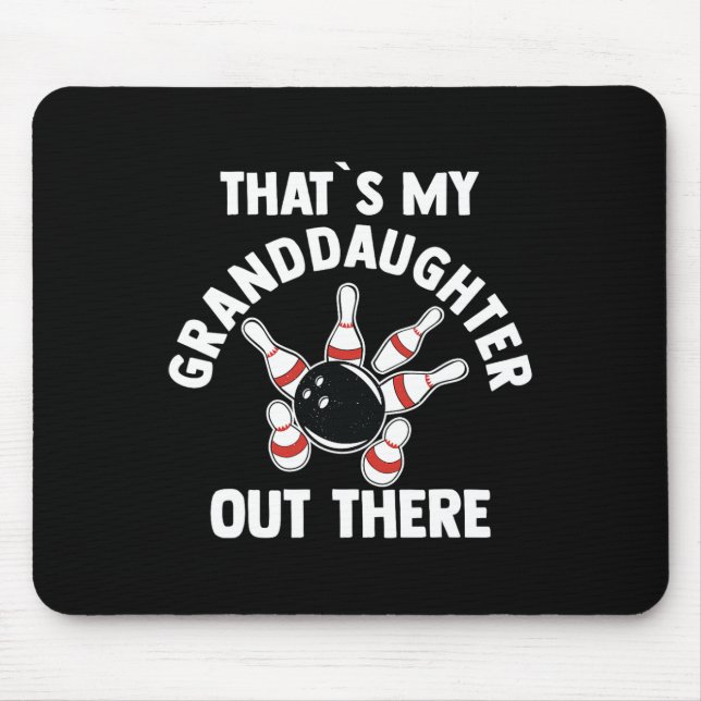 Oma Opa Bowling  Mousepad (Vorne)