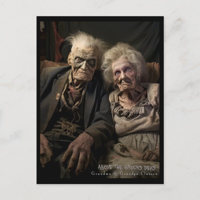Oma & Opa Claxson Postkarte (Vorderseite)
