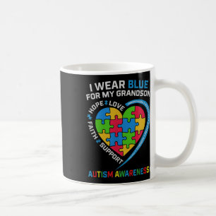Oma Opa ich trage Blau für meinen Großvater Kaffeetasse