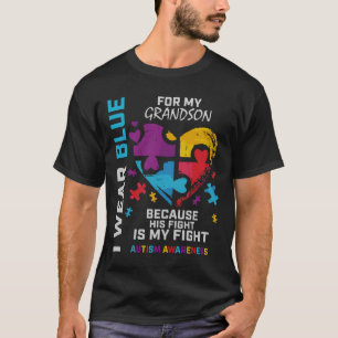 Oma Opa ich trage Blau für meinen Großvater T-Shirt