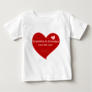 Oma & Opa Liebe Baby T-shirt