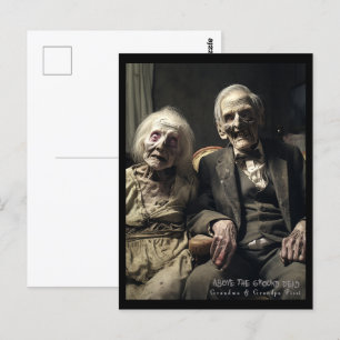 Oma & Opa Pizzi Postkarte