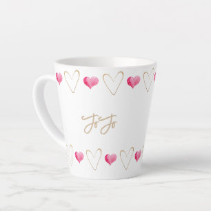 Oma Persönlicher Name Herz Milchtasse
