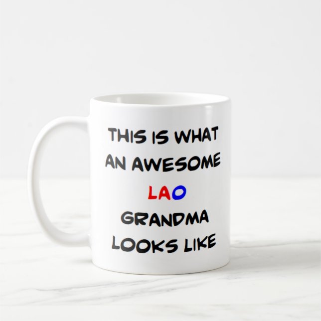 Oma, phantastisch kaffeetasse (Links)