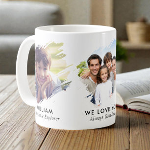 Oma Pinselstrich 3 Foto Kaffeetasse