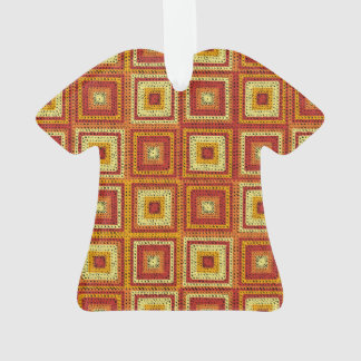 Oma-Quadrat-Muster Ornament