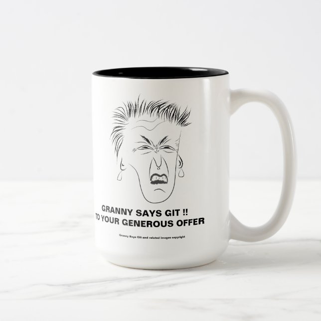 Oma sagt Git Tasse 2 (Rechts)