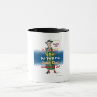Oma sagt "Sei nett" Tasse