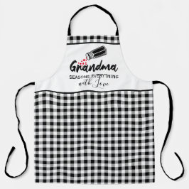 Oma saisons alles mit Liebe Schürze