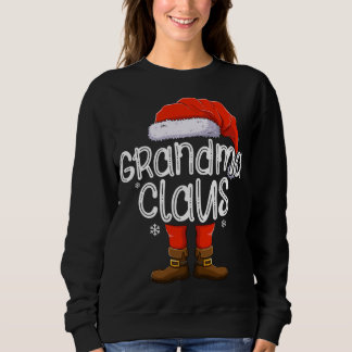 Oma Santa Claus Matching Christmas Family Grou Sweatshirt