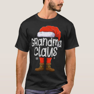 Oma Santa Claus Matching Christmas Family Grou T-Shirt