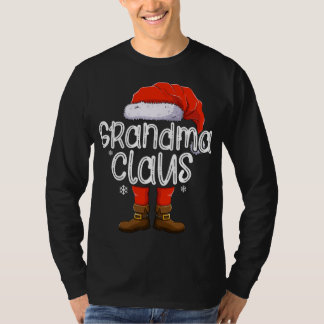Oma Santa Claus Matching Christmas Family Grou T-Shirt