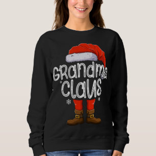 Oma Santa Claus Matching Christmas Family X-ma Sweatshirt