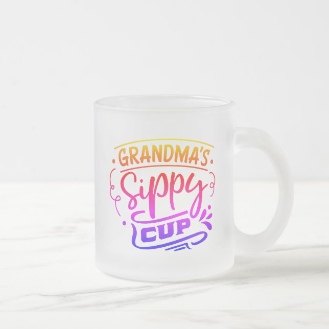 Oma-Schlampe Mattglastasse (Rechts)