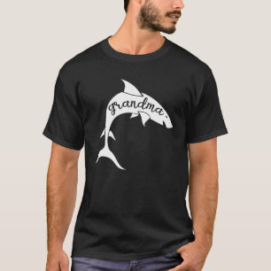 Oma Shark Familie zum Muttertag T-Shirt