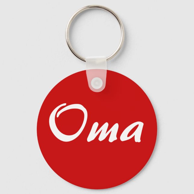 Oma sleutelhanger schlüsselanhänger (Vorderseite)