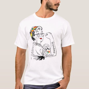 Oma Strong Autismus T-Shirt