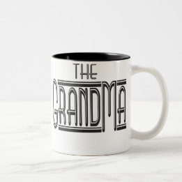Oma-Tasse Zweifarbige Tasse