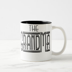 Oma-Tasse Zweifarbige Tasse