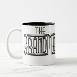 Oma-Tasse Zweifarbige Tasse