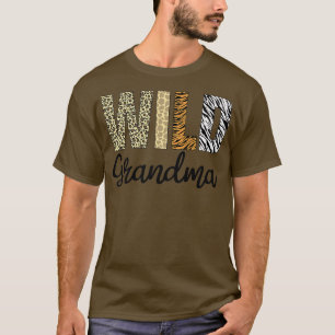 Oma The Wild One Zoo Birthday Safari Jungle T-Shirt