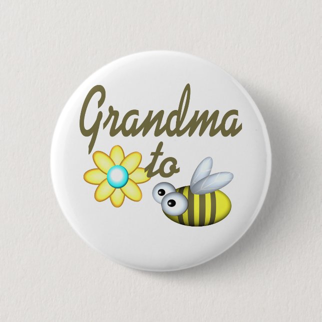 Oma to Bee Button (Vorderseite)