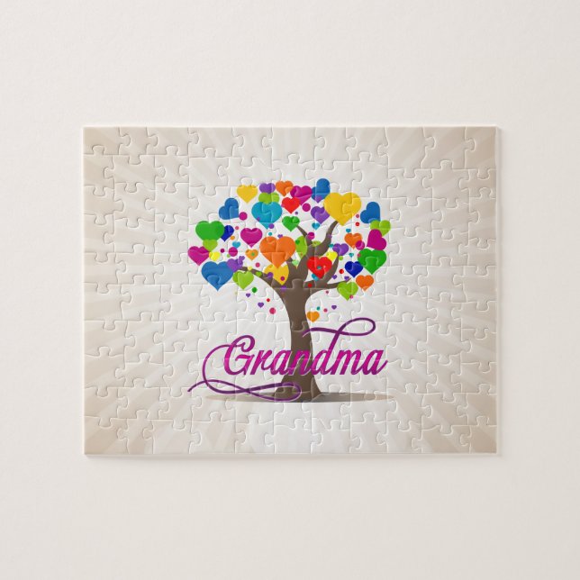Oma Tree of Life Hearts (Horizontal)