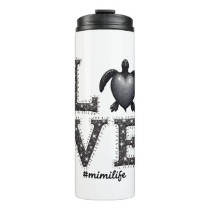 Oma Turtle - Liebe Mimi Life Sea Turtle, Mimi T Thermosbecher