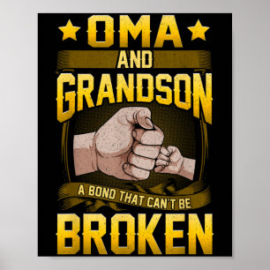 Oma und Enkel eine Bindung, die nicht gebrochen we Poster