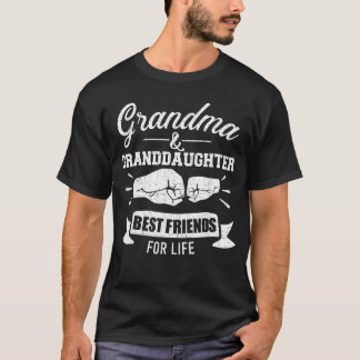 Oma und Enkelin beste Freundinnen fürs Leben fr T-Shirt