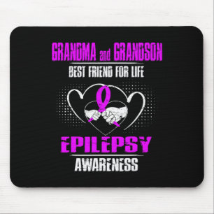 Oma und Grandson Bester Freund von Epilepsie Mousepad