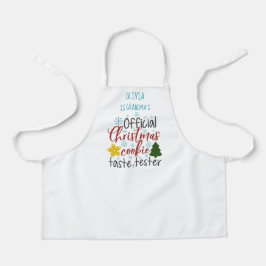 Oma und Kind Weihnachten Backen Küche Schürze