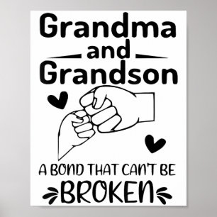 Oma und Oma eine Anleihe, die nicht zerbrochen wer Poster