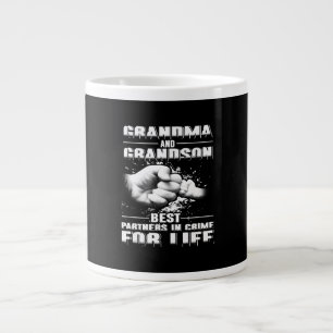 Oma und Opa Best Partners Verbrechen für das Leben Jumbo-Tasse