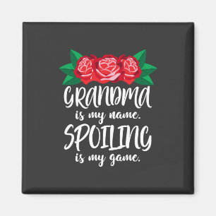 Oma - Verwöhnen ist mein Spiel Magnet