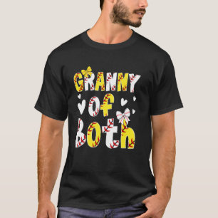 Oma von beiden stolz Softball Baseball Oma Oma T-Shirt