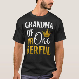 Oma von Herrn Onederful 1. Geburtstag Mütter Tag56 T-Shirt